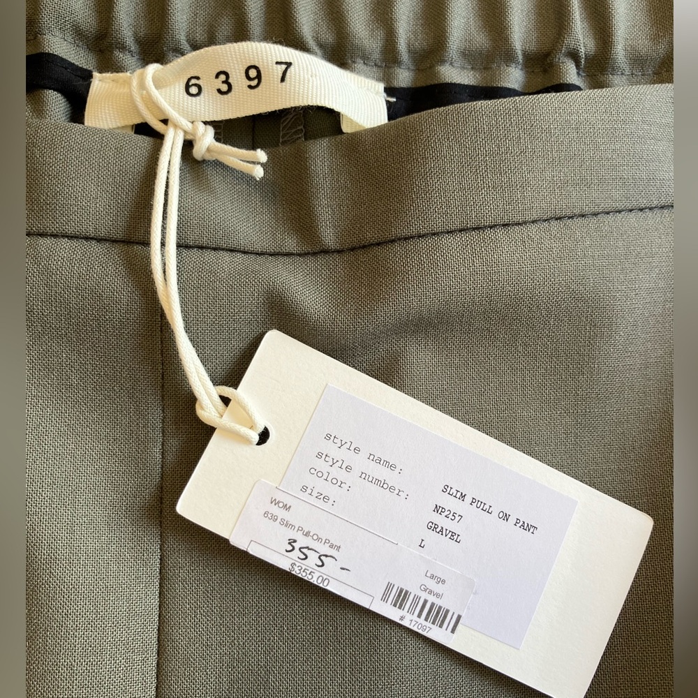 6397 Wool Pull On Pants Size L NWT - Picture 5 of 11
